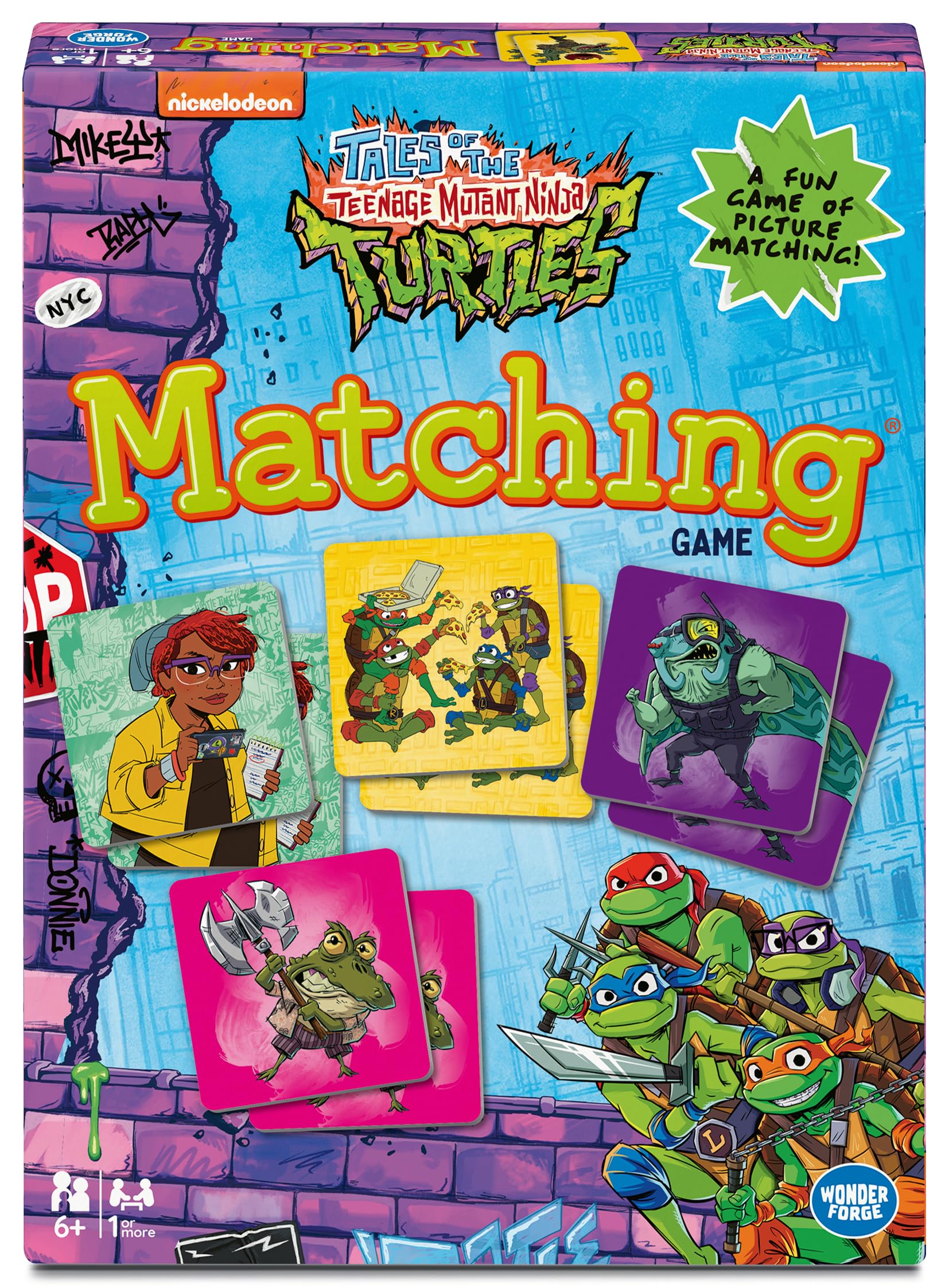 Amazon.com: Wonder Forge Teenage Mutant Ninja Turtles Matching
